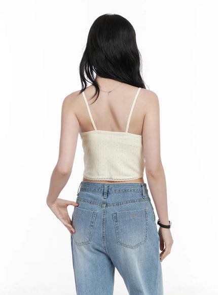 Lace Trim Cami CA510