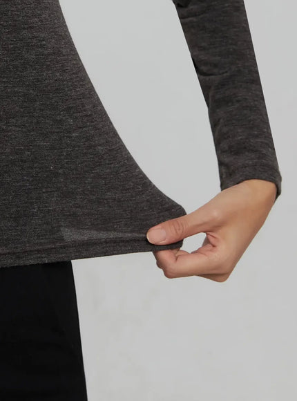 Long Sleeve Slim Turtleneck IJ509