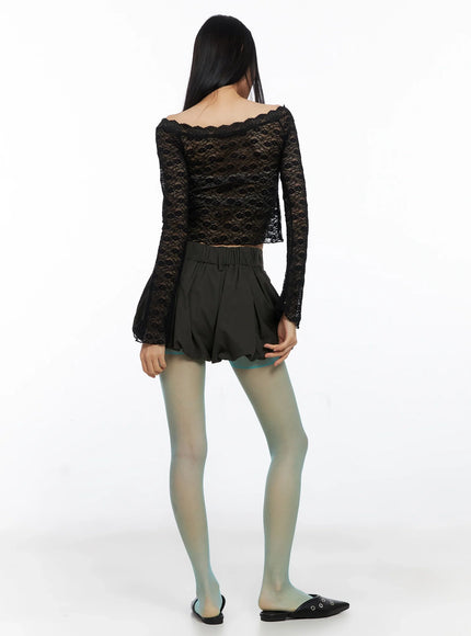 balloon-pleated-skirt-shorts-co516