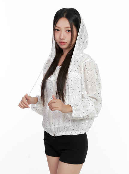 polka-dot-ruffle-windbreaker-cl521