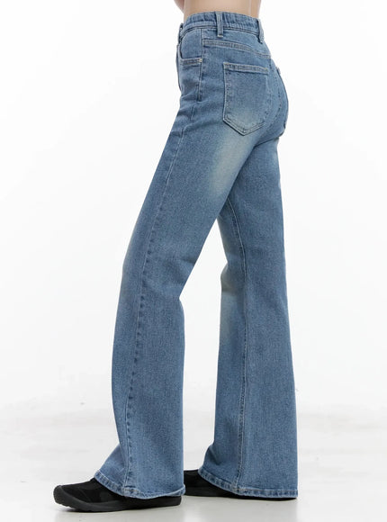 Hikaru High-Waist Flare Jeans IL531