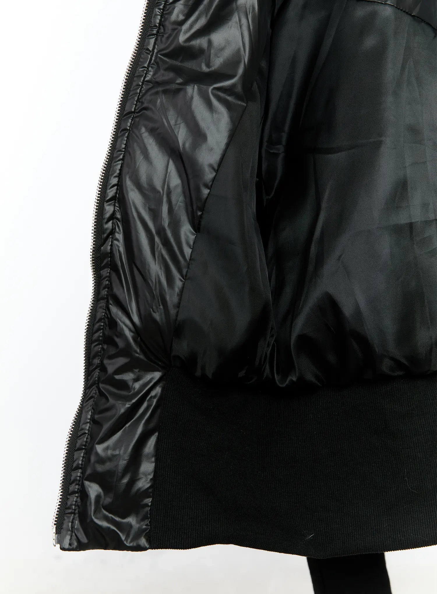 Cropped Faux-Fur Hood Puffer Jacket CN517