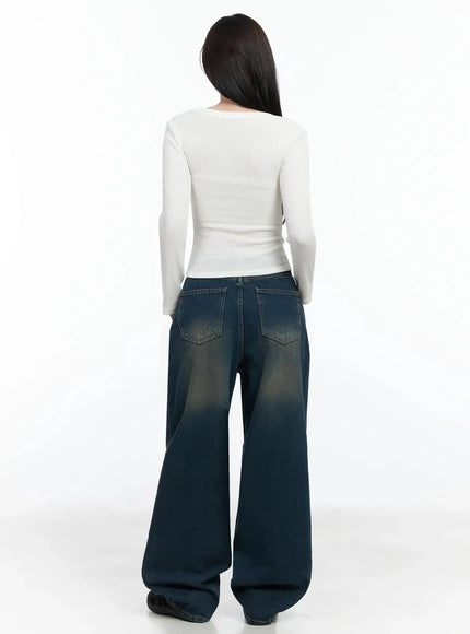 Naom Vintage Wide Jeans IF502