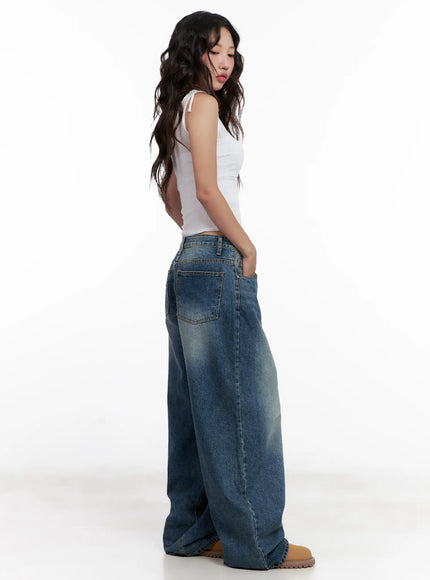 miji-wide-leg-washed-denim-jeans-cl521