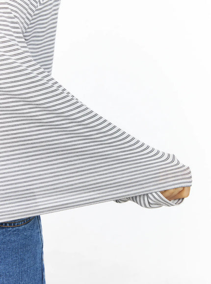 striped-turtleneck-long-sleeve-top-cj519