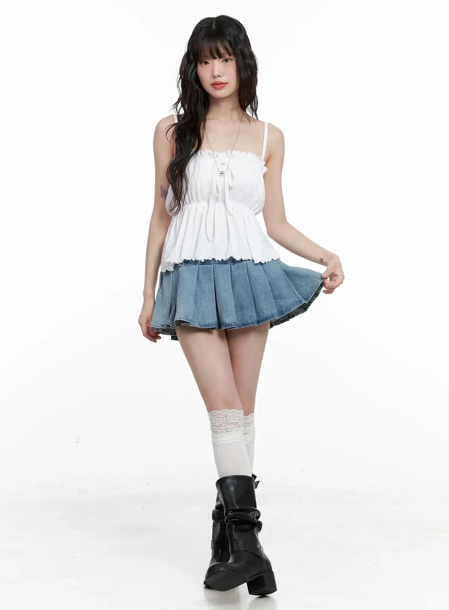 ruffle-babydoll-top-il531