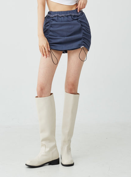 Side String Skirt Pants IU26