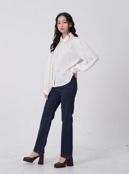 Slim-Fit-Jeans mit geradem Bein BD19