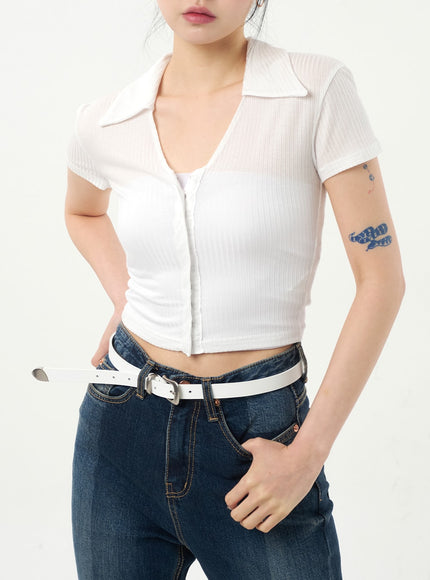 Bootcut-Jeans in dunkler Waschung CA328