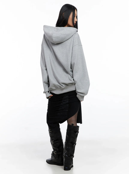 Oversized Graphic Hoodie IO516