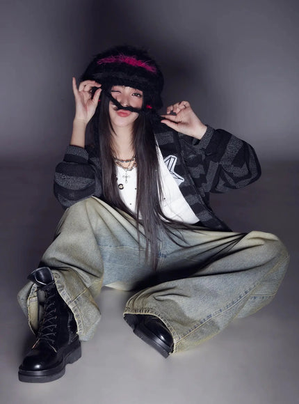 star-patch-striped-zip-up-is525