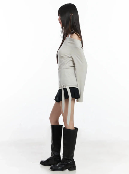 halter-layered-off-shoulder-long-sleeve-f517