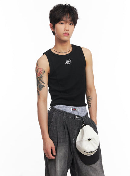 mens-logo-slim-tank-top-iy508
