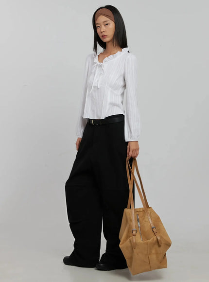 frill-striped-blouse-ij509