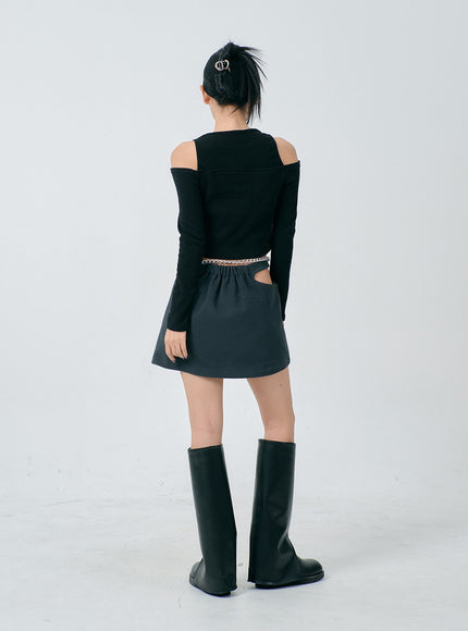 Heart And Padlock Chain Belt BD23