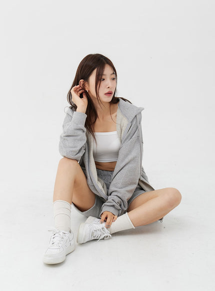 Basic Banded Sweat Shorts IG24