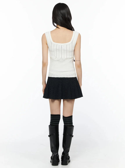 ribbon-knit-sleeveless-top-iy525