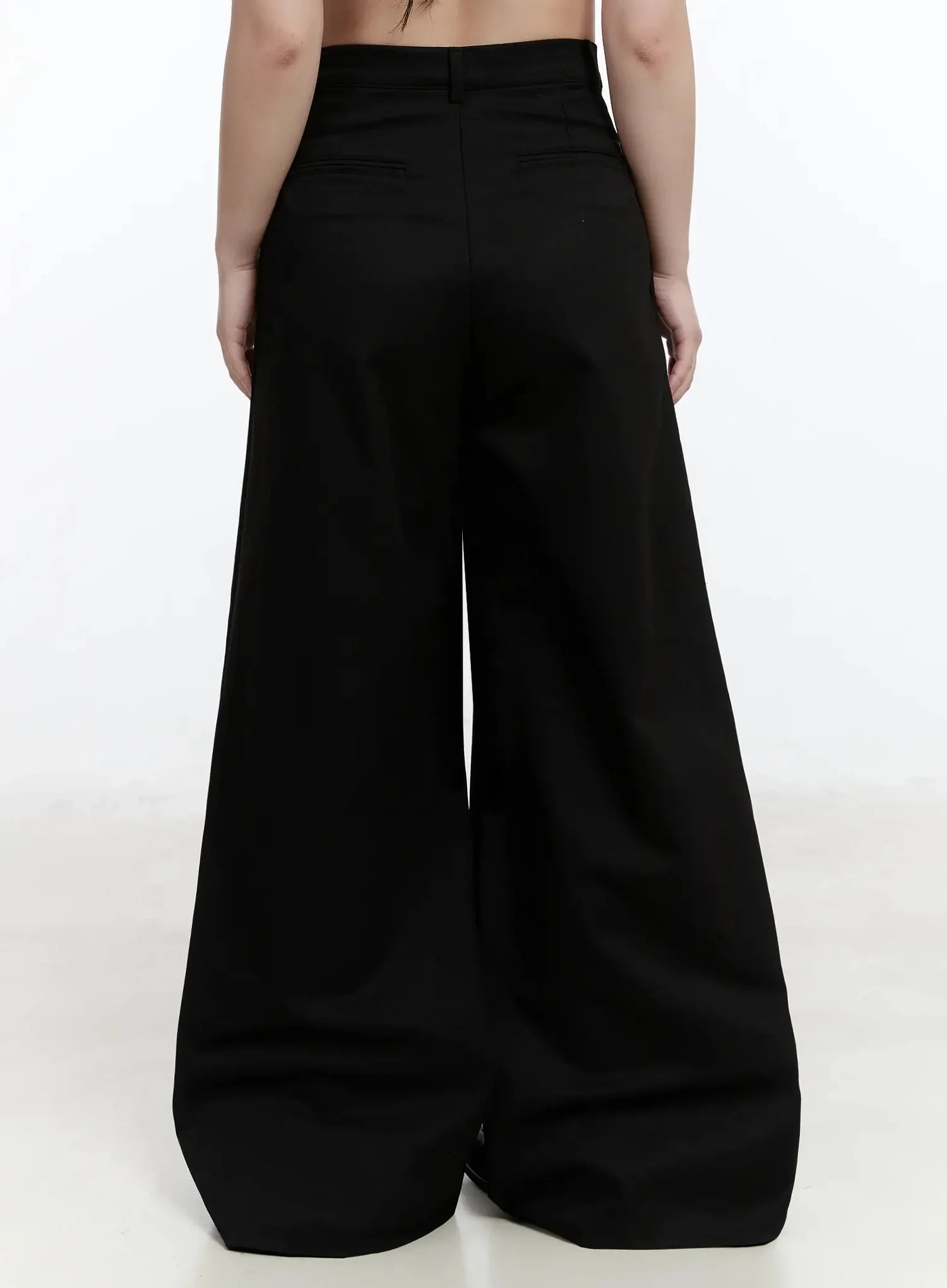 High-Waist Wide-Leg Pants IM513