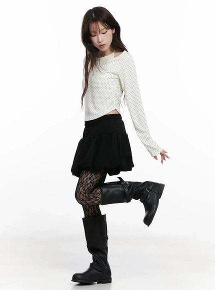 balloon-fit-flared-mini-skirt-in525