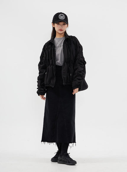 Denim Maxi Skirt CM3