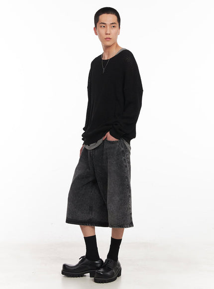 mens-washed-wide-fit-jorts-iy505