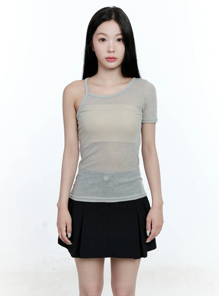 Layered Bow Short-Sleeve Tee CG513