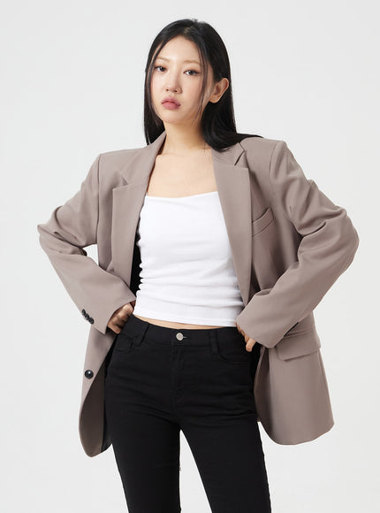 Cutting Hem Bootcut Pants BM304