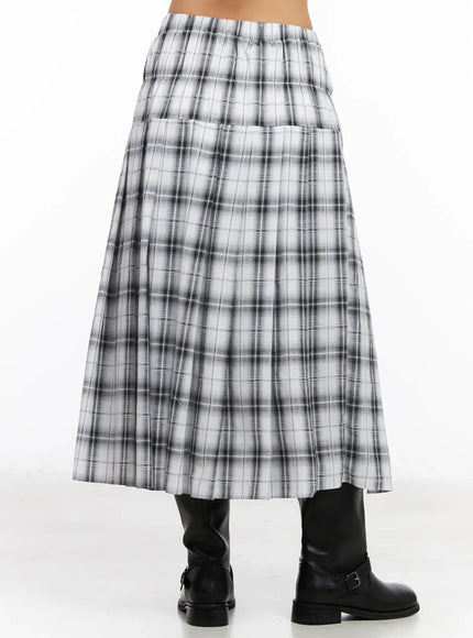plaid-layered-maxi-skirt-ia507