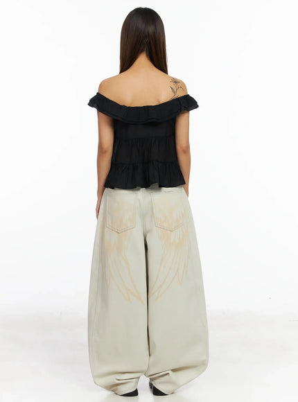 ruffle-off-shoulder-blouse-iy515