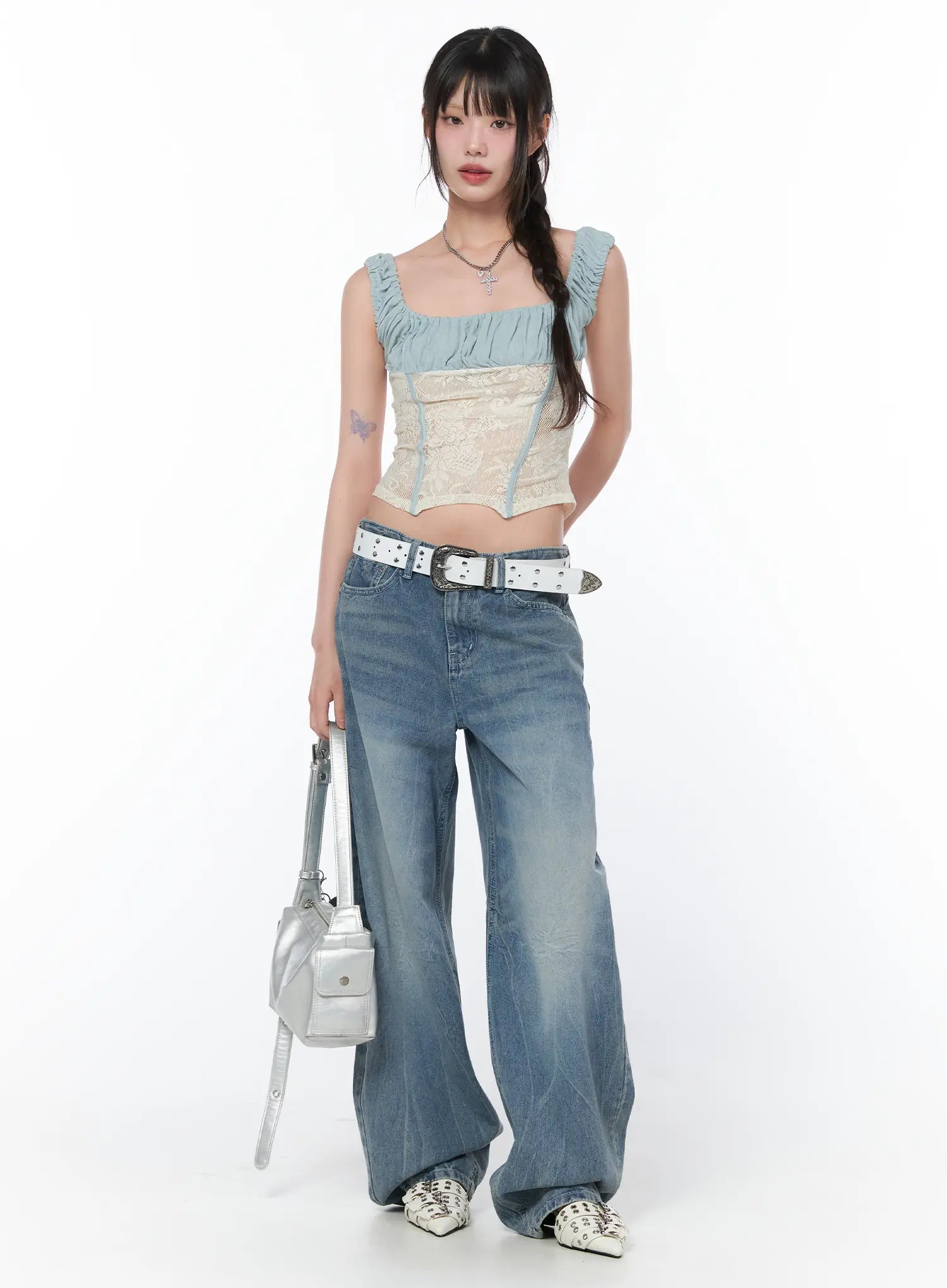 two-tone-lace-sleeveless-top-ca529