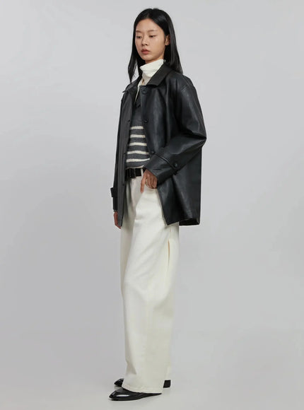 matte-faux-leather-half-jacket-id504