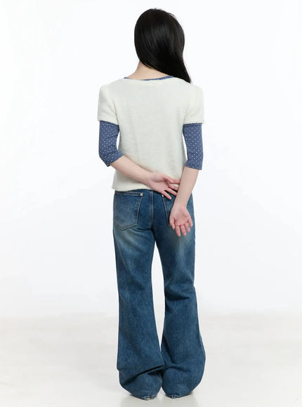 textured-knit-shoulder-puff-short-sleevecardigan-im513