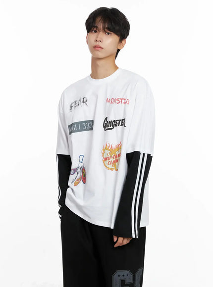 mens-graphic-layered-long-sleeve-top-io516