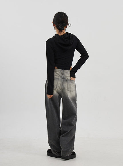 Light Wash Baggy Jeans CJ330