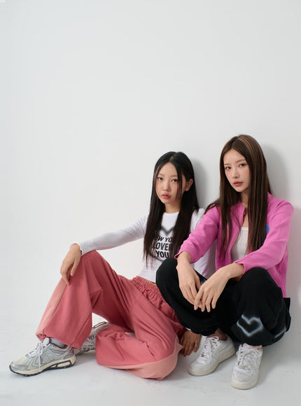 T-shirt court à manches longues Wave New York IS06