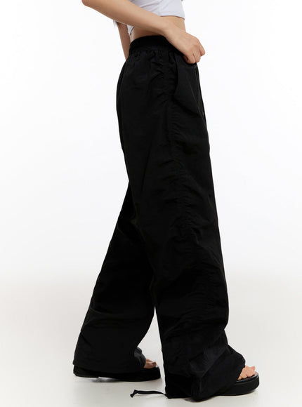 adjustable-wide-leg-nylon-pants-iu509