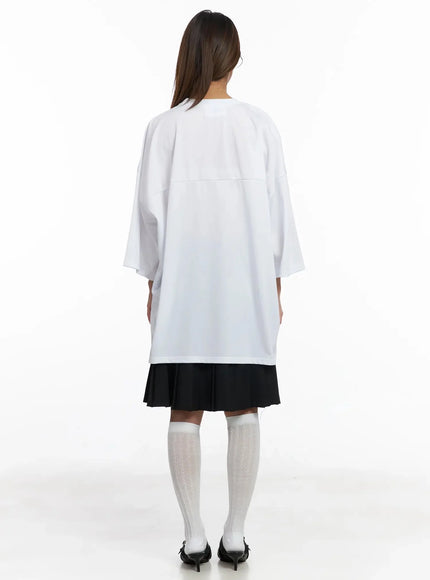 Oversized Jersey Tee IY504