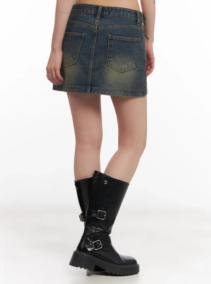 slanted-button-low-rise-denim-skirt-ic503