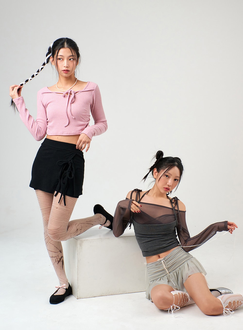 fairy-ruffled-mesh-mini-skirt-ij302