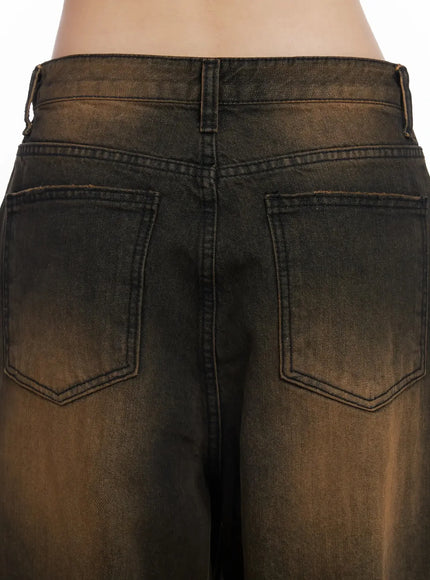 Alayna Vintage Wash Baggy Jeans IM502