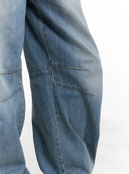 Dakota Relaxed Fit Vintage Wash Jeans CS511