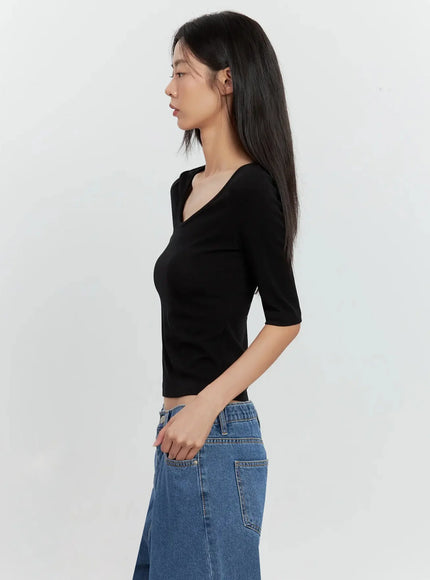basic-3-4-sleeve-top-il528