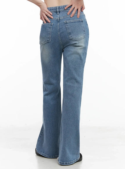 Hikaru High-Waist Flare Jeans IL531