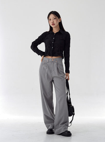 Crop Shirt Long Sleeve Version CG16