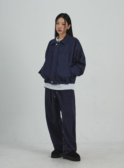 Suede Zipper Jacket CD08