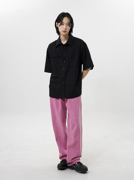 Wide Pink Pants Unisex CY319