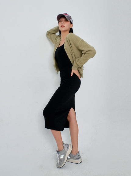 V-Neck Knit Cardigan IJ330