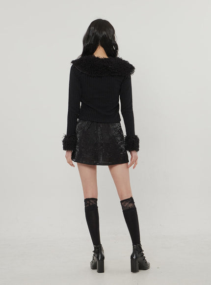 Square Toe Buckle Heels BF303