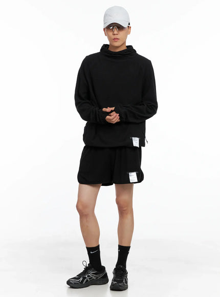 mens-textured-label-detail-shorts-us502