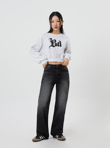 Mid-Rise Bootcut Jeans CF327